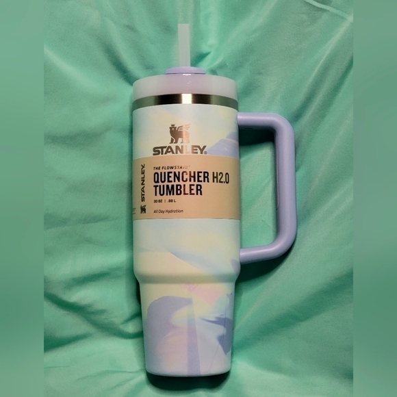 Stanley Other - Brand New Stanley 30 oz. Quencher H2.0 FlowState Tumbler Cool Serene Brushstroke